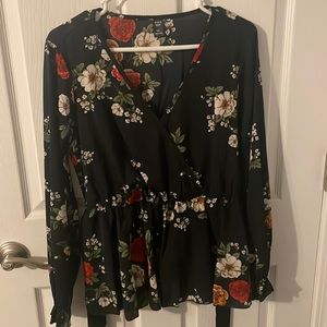Women’s floral blouse